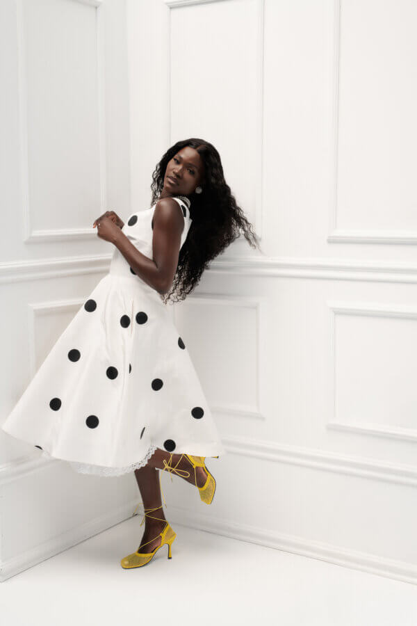 TIFFANY Polka - Dot Kleid – Bild 2